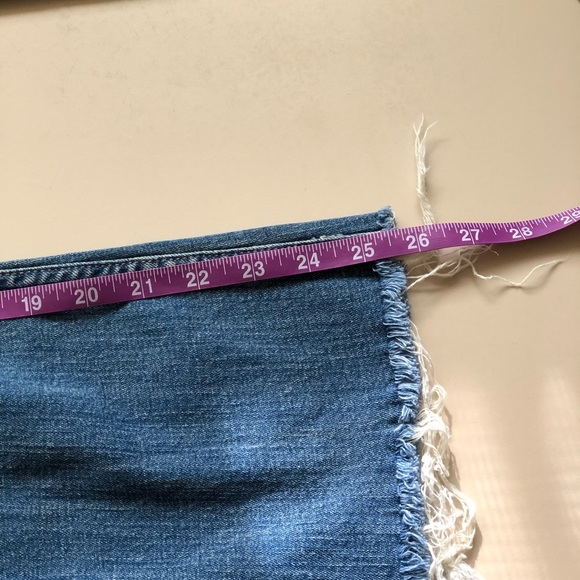 hollister low rise distressed ankle flare jeans - Picture 5 of 6